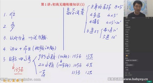 2023高一数学赵礼显暑假班 