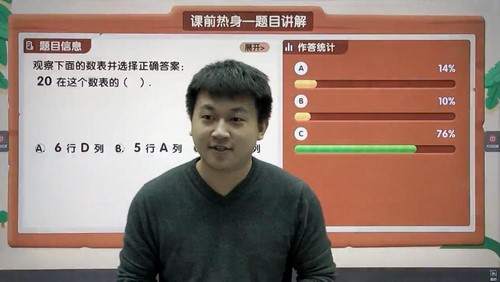 学而思2021年寒假培优四年级数学勤思在线王睿(完结)(9.52G高清视频)
