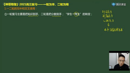 2021高考物理坤哥二轮复习直播总结课（11.2G高清视频）