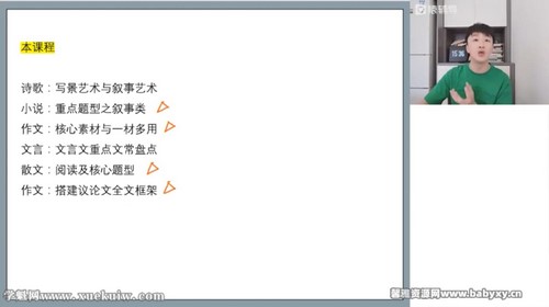 猿辅导2023高考高三语文成瑞瑞暑假班录播课 