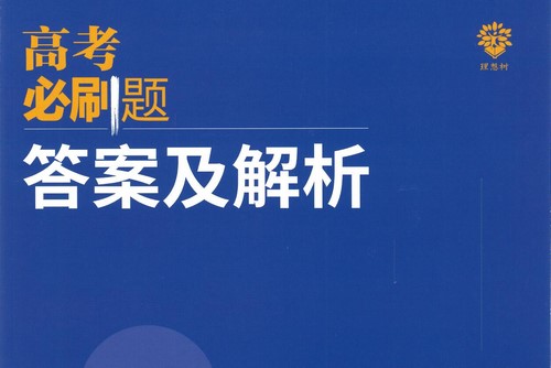 2023版《高考必刷题合订本（新教材版）》物理（PDF）