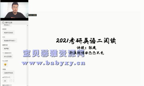 2021考研英语周思成（59G高清视频）