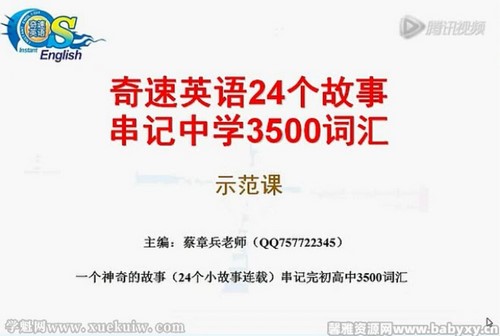 奇速思维导图记英语单词高中3500词 