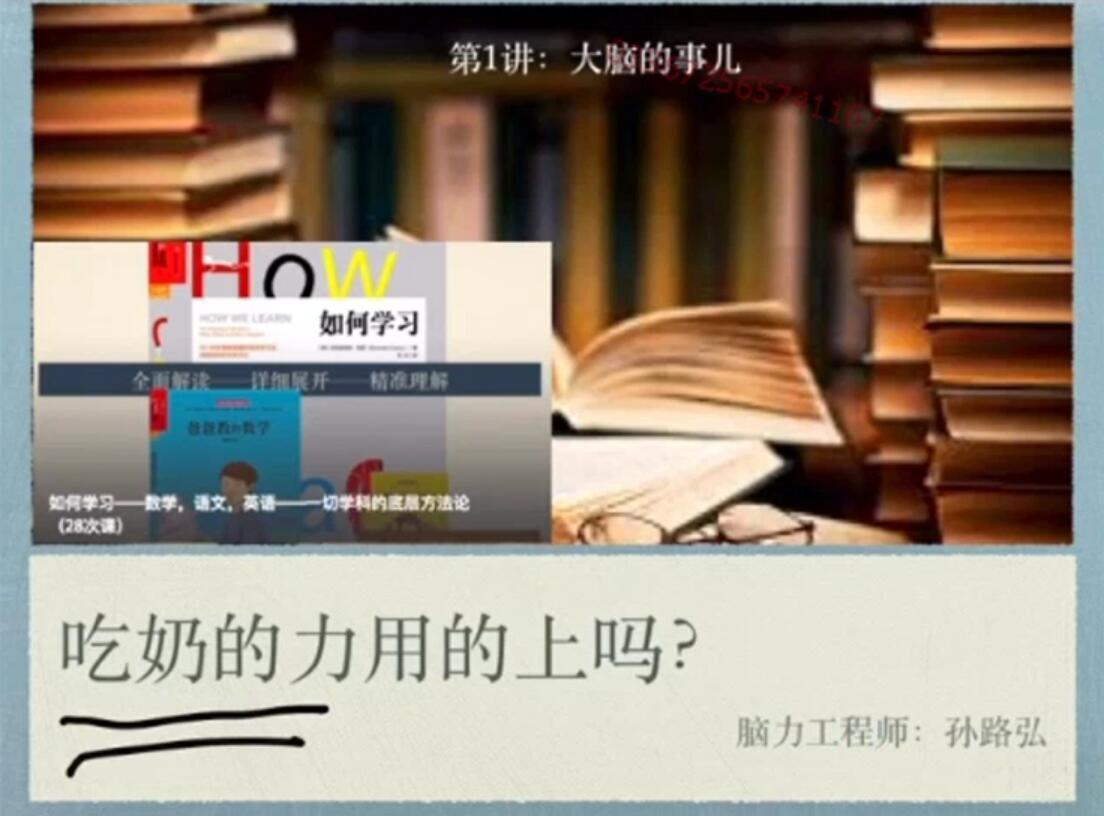 孙路弘如何学习数语外（2.12G标清视频）