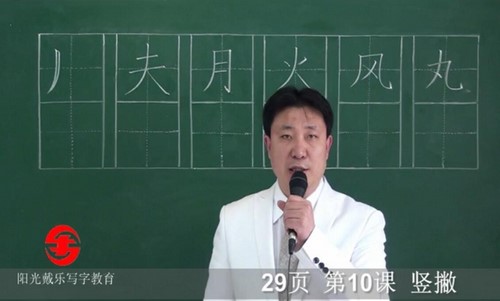 戴鸿涛硬笔书法楷书 