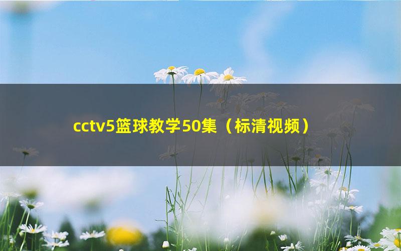 cctv5篮球教学50集（标清视频）