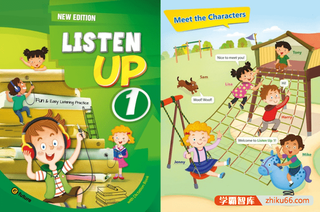 少儿英语听力教材《Listen up&Plus》课本+PDF练习册+MP3音频,专为5-11岁的孩子设计-小学英语-第2张