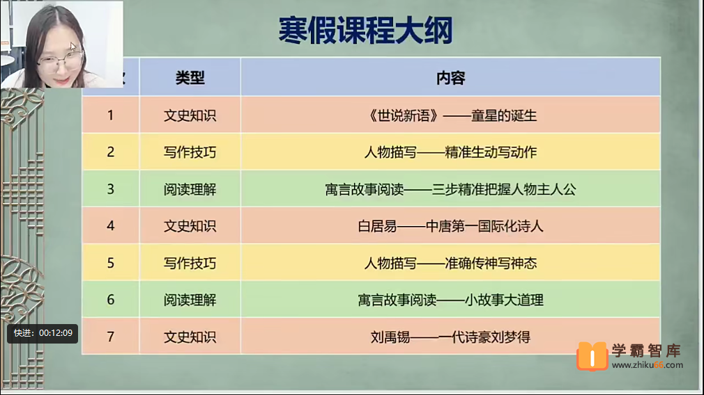 【2021年寒假】三年级语文寒假培优班（勤思在线-罗玉清）-小学语文-第1张