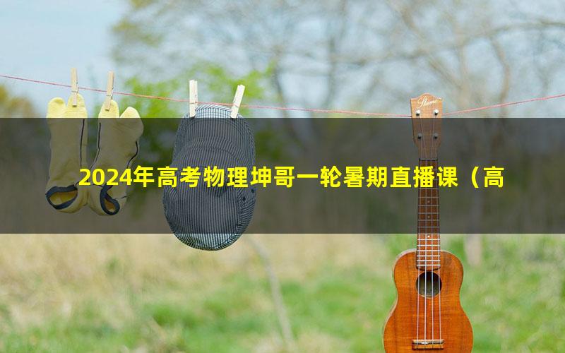 2024年高考物理坤哥一轮暑期直播课(高三)(8.25G高清视频)